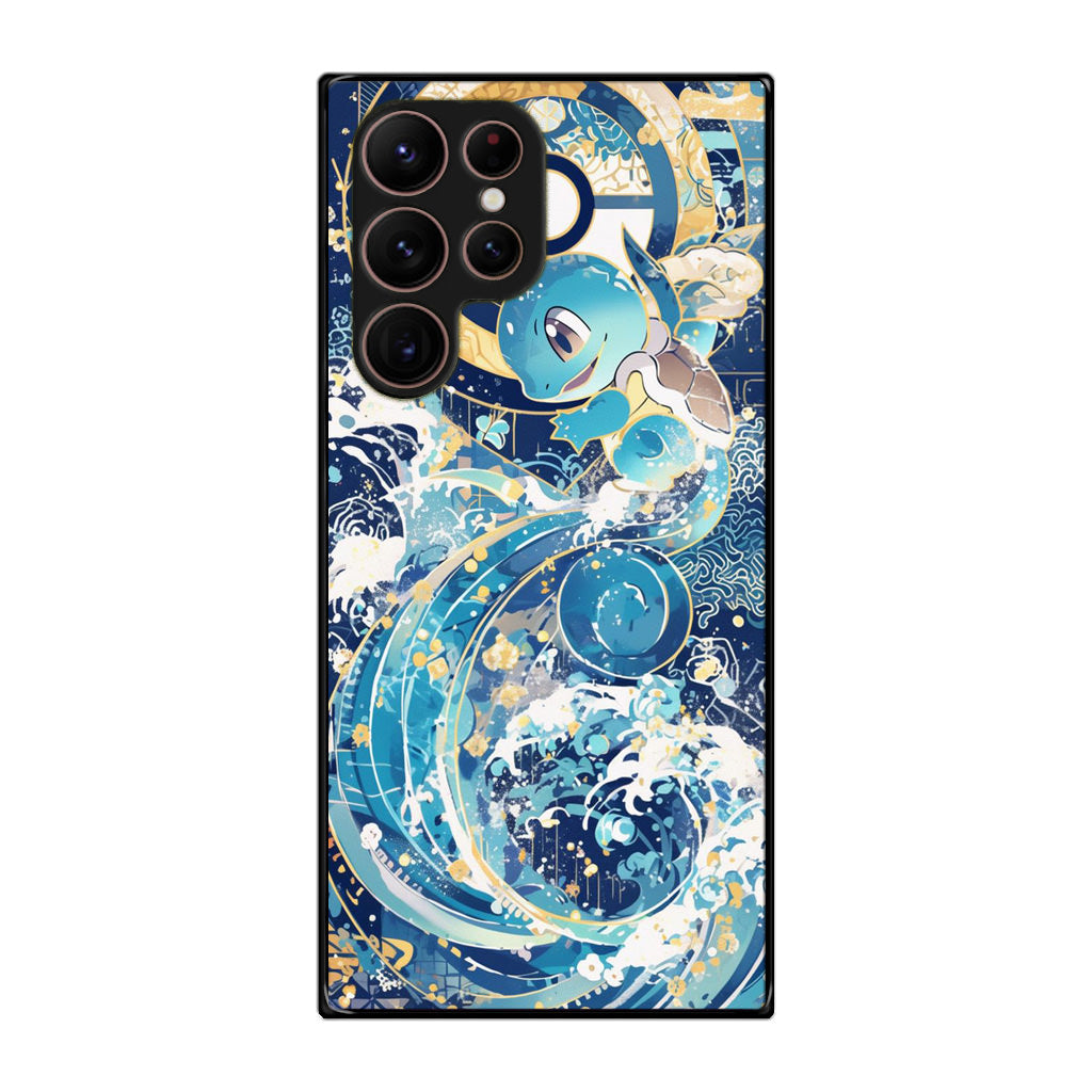 Squirtle Elemental Awakening Samsung Galaxy S22 Ultra 5G Case