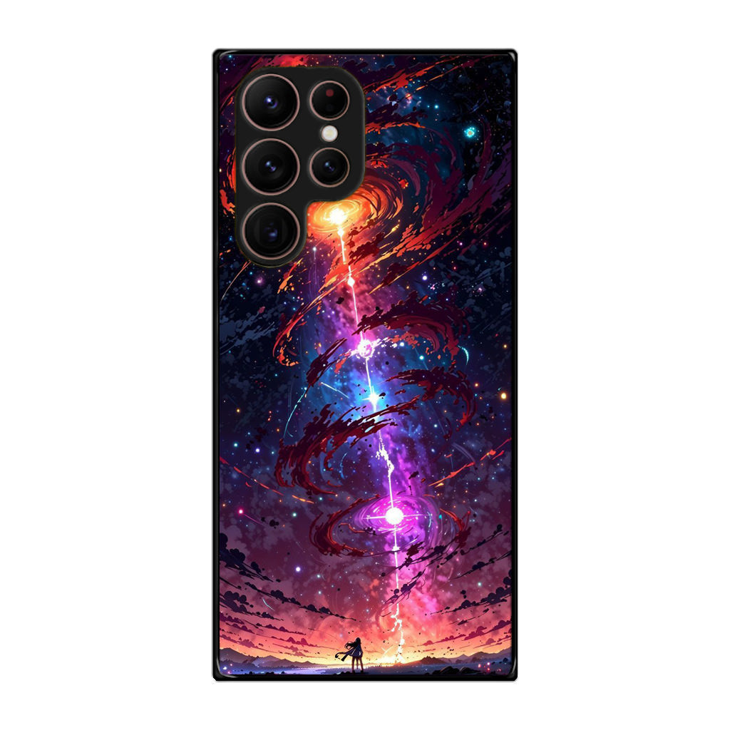 Stargazer at the Axis of Creation Samsung Galaxy S22 Ultra 5G Case