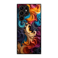 The Dance of Abstract Waves Samsung Galaxy S22 Ultra 5G Case
