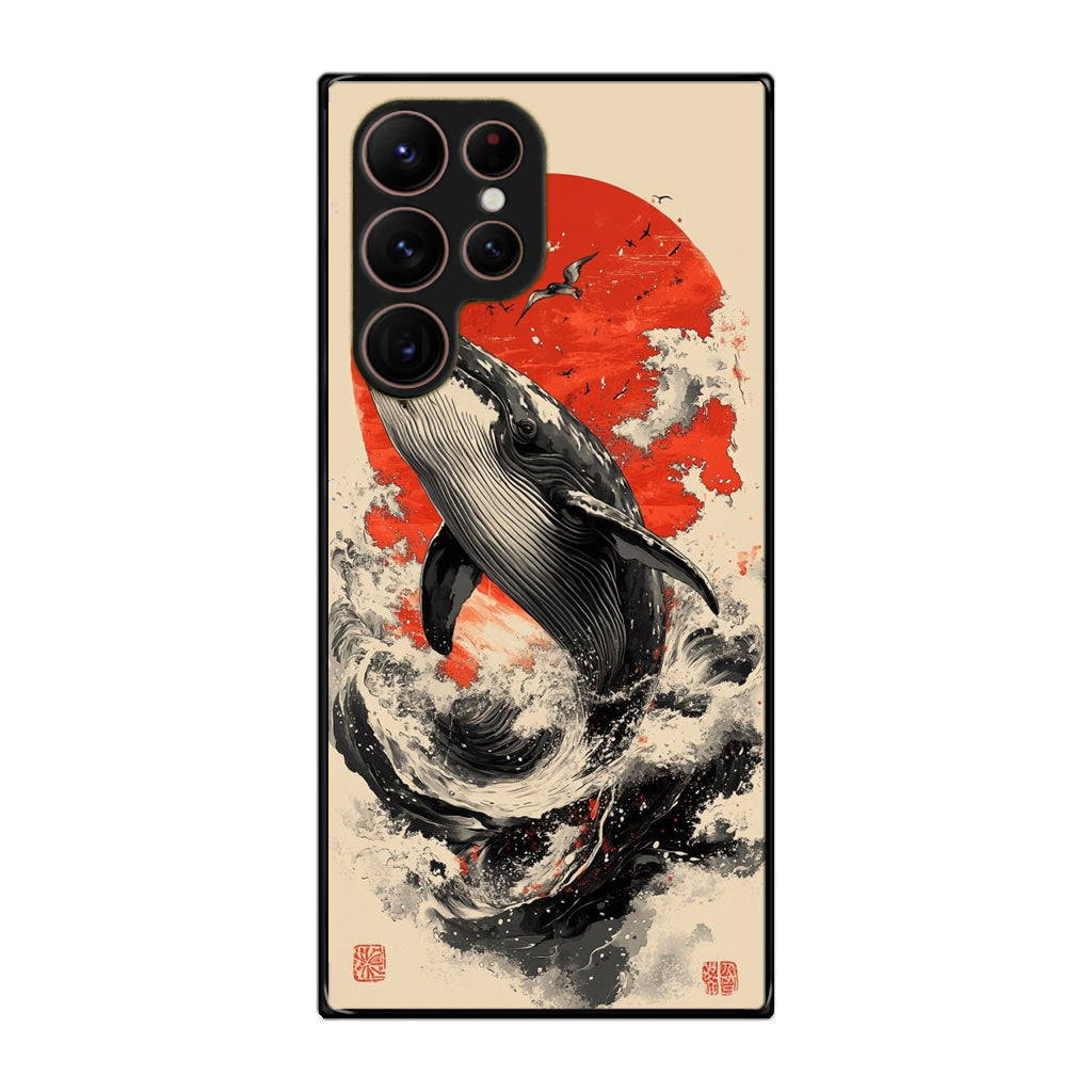 The Whale Rises Samsung Galaxy S22 Ultra 5G Case