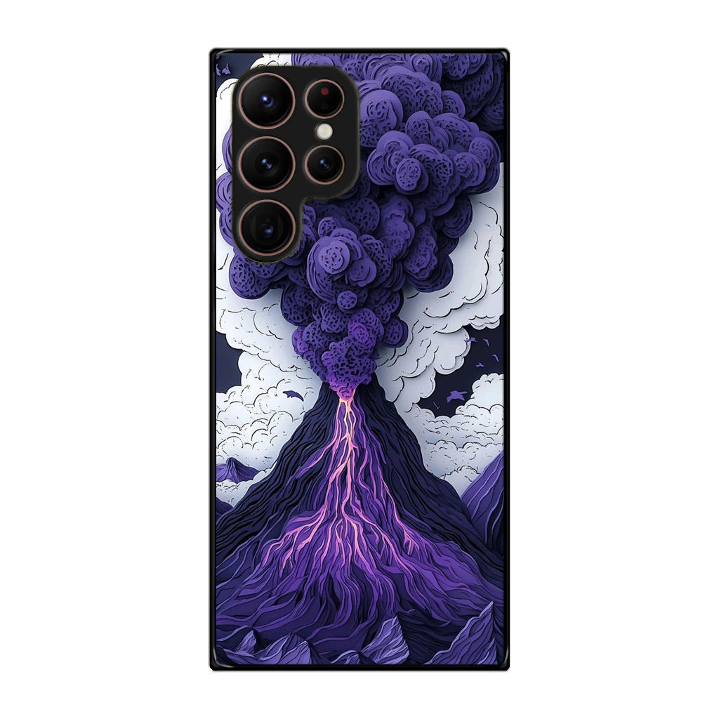 Violet Fury The Awakening Volcano Samsung Galaxy S22 Ultra 5G Case