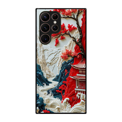 Whispers of the Crimson Zen Samsung Galaxy S22 Ultra 5G Case