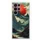 Crimson Moon Over Silent Peaks Samsung Galaxy S22 Ultra 5G Case