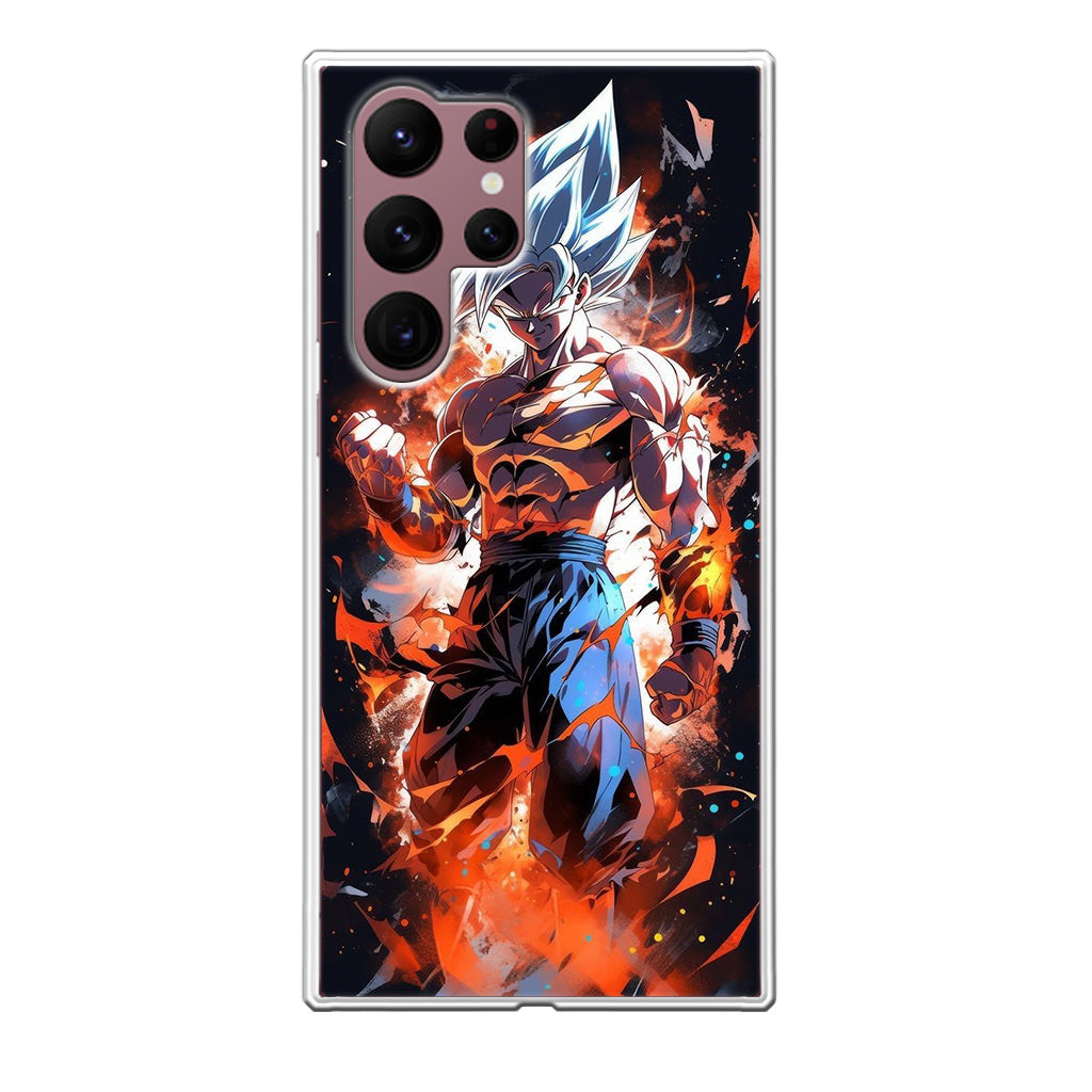 Goku Unleash The Power Samsung Galaxy S22 Ultra 5G Case