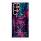 Neon Veins of the Night Market Samsung Galaxy S22 Ultra 5G Case