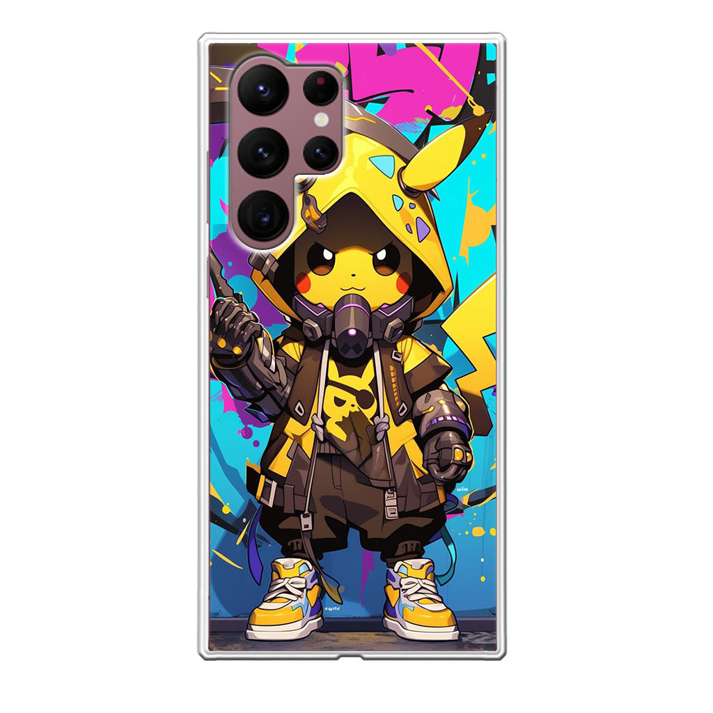 Pikachu Street Shock Assassin Samsung Galaxy S22 Ultra 5G Case