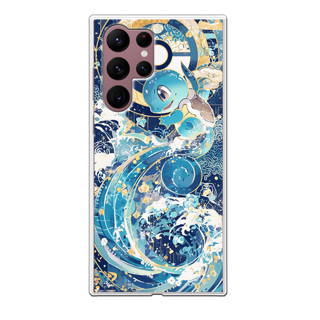 Squirtle Elemental Awakening Samsung Galaxy S22 Ultra 5G Case