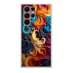 The Dance of Abstract Waves Samsung Galaxy S22 Ultra 5G Case