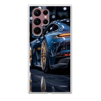 Velvet Thunder Elegance on Wheels Samsung Galaxy S22 Ultra 5G Case