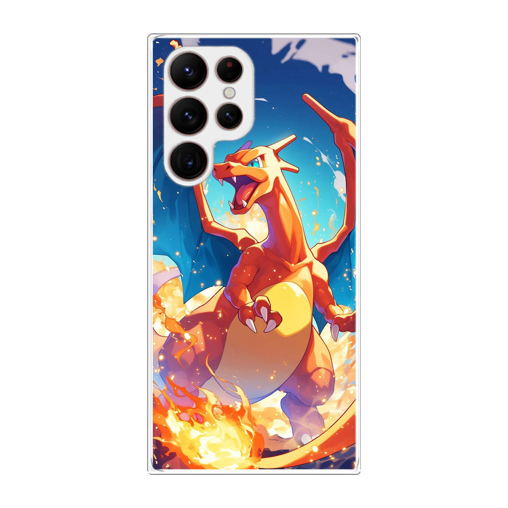 Charizard Crimson Storm Samsung Galaxy S22 Ultra 5G Case
