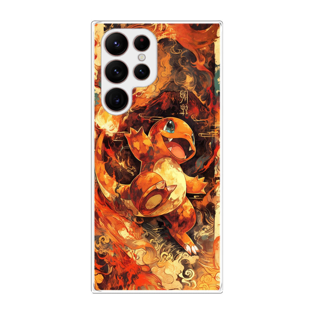 Charmander Ember Dance Samsung Galaxy S22 Ultra 5G Case