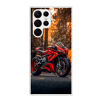 Crimson Velocity in Autumn Flame Samsung Galaxy S22 Ultra 5G Case