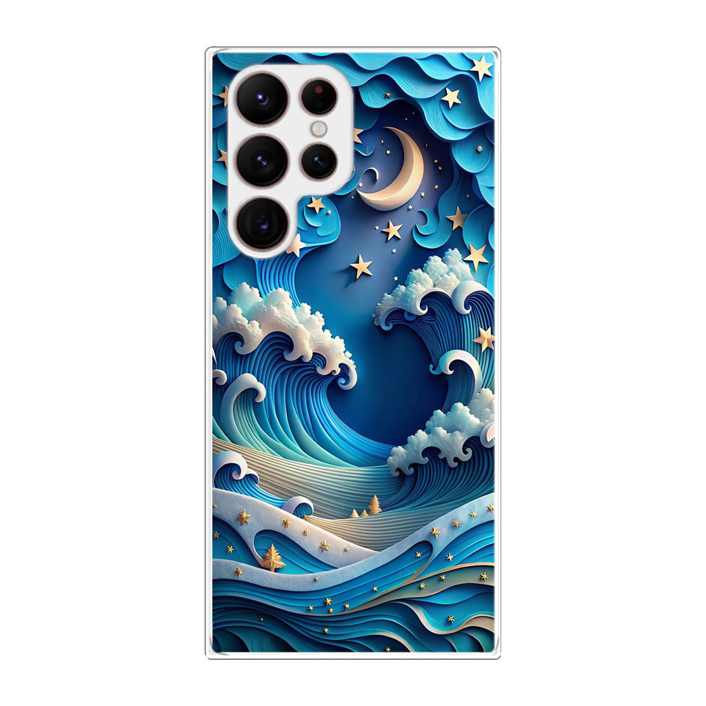 Dreamtide Where Stars Kiss the Sea Samsung Galaxy S22 Ultra 5G Case
