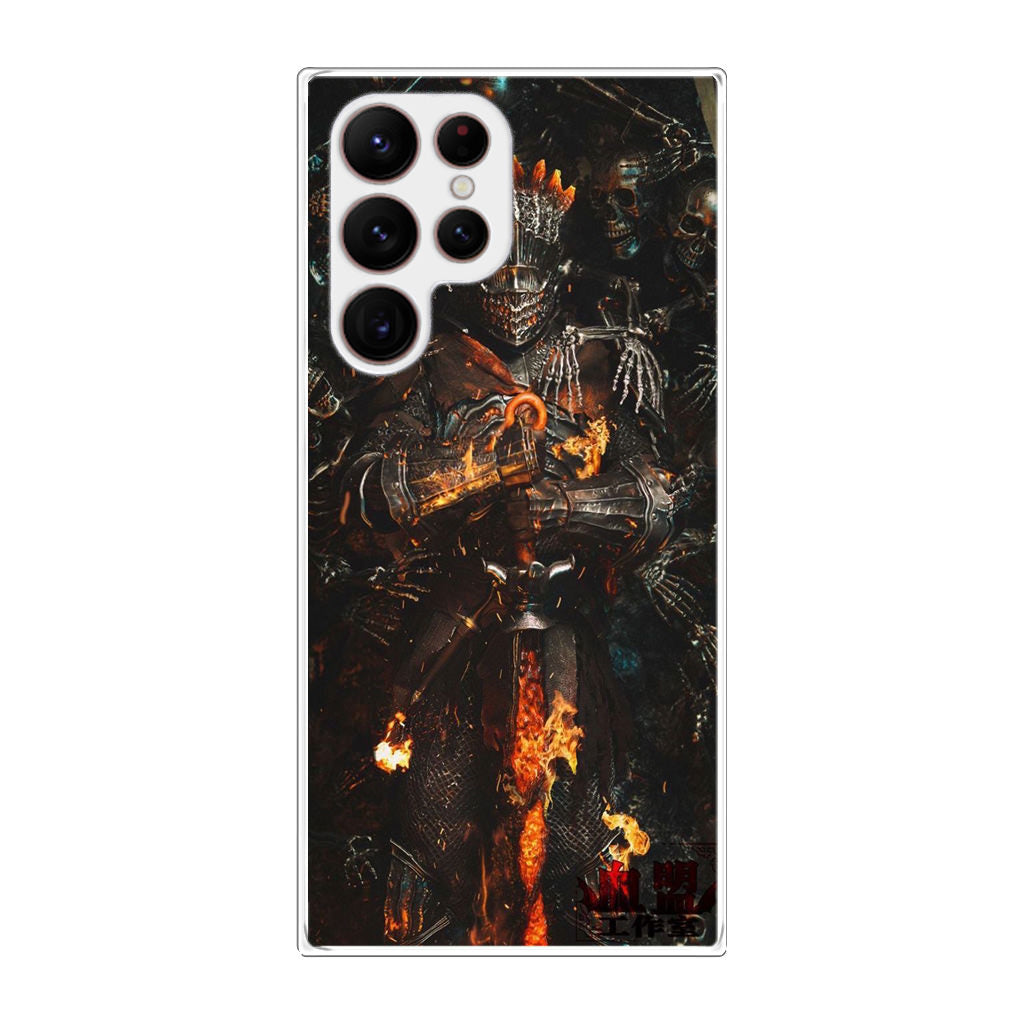 Ember King Warden Cursed Flame Samsung Galaxy S22 Ultra 5G Case