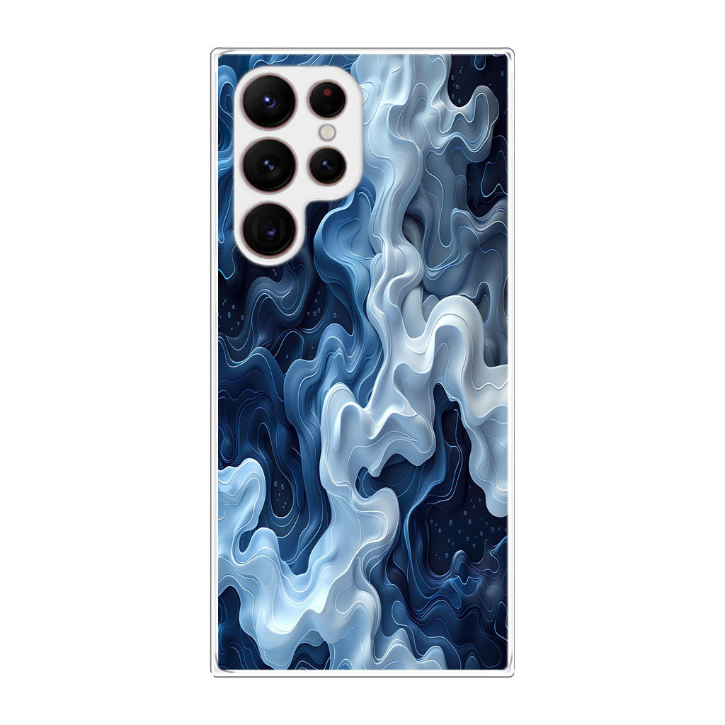 Frozen Waves Samsung Galaxy S22 Ultra 5G Case