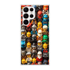 Mini Figures Heroes Assemble Samsung Galaxy S22 Ultra 5G Case