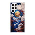 Moonlight Whispers Celestial Peaks Samsung Galaxy S22 Ultra 5G Case