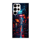 Neon Veins Of The Cyber City Samsung Galaxy S22 Ultra 5G Case