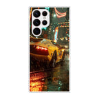 Night Drift Thunder Neon Streets Samsung Galaxy S22 Ultra 5G Case
