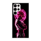 Pink Radiant Saiyan Samsung Galaxy S22 Ultra 5G Case