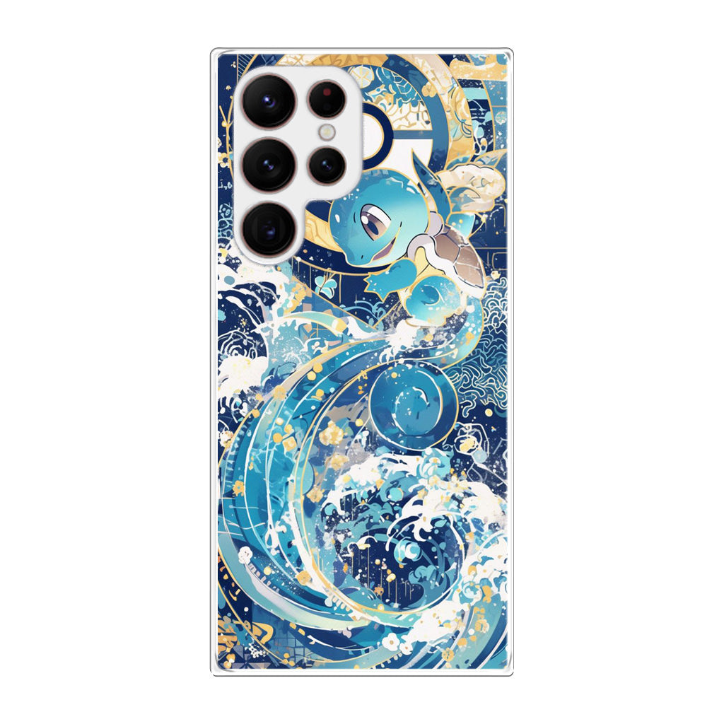 Squirtle Elemental Awakening Samsung Galaxy S22 Ultra 5G Case