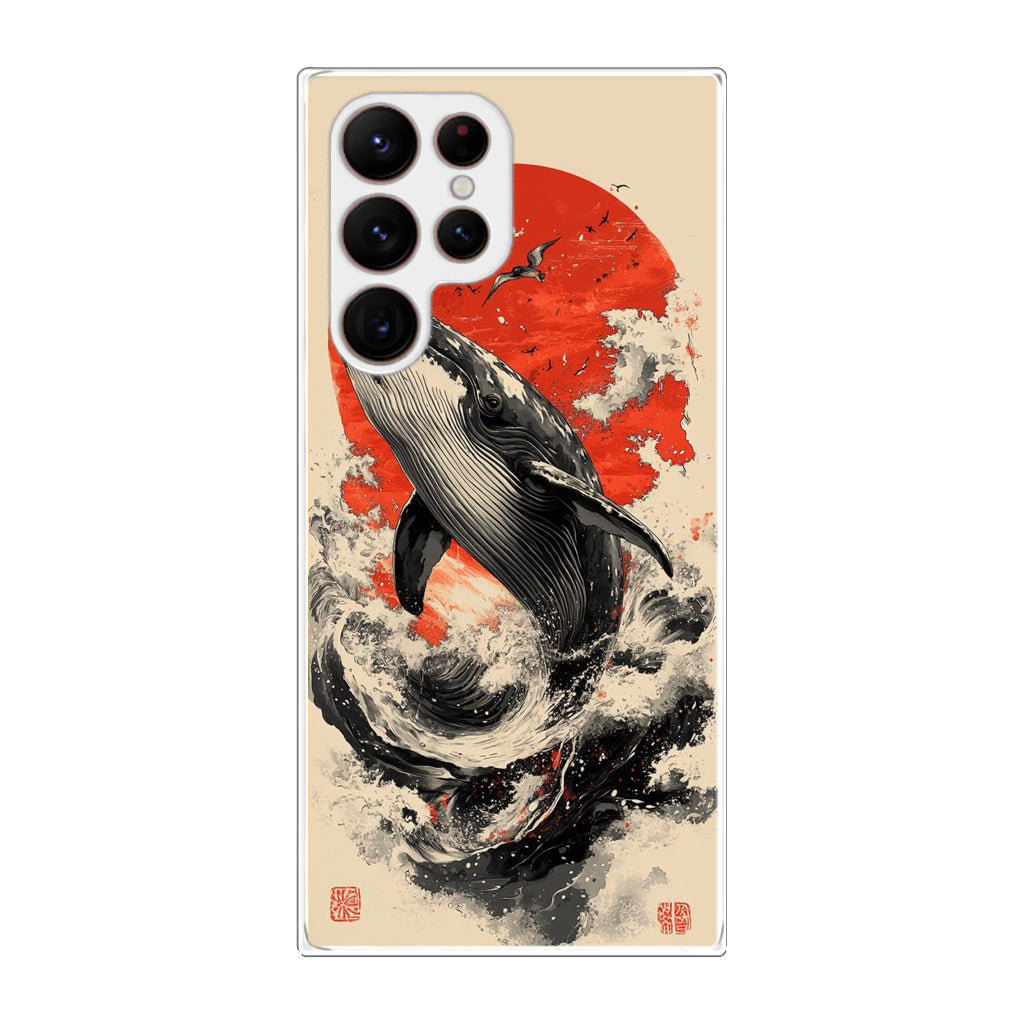 The Whale Rises Samsung Galaxy S22 Ultra 5G Case