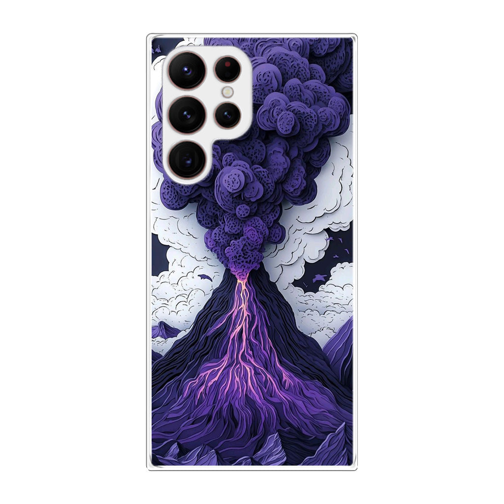 Violet Fury The Awakening Volcano Samsung Galaxy S22 Ultra 5G Case