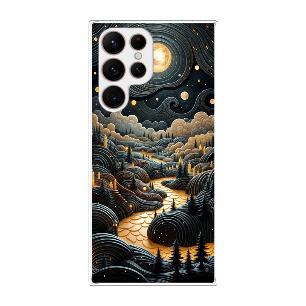 Whispers of the Lunar Valley Samsung Galaxy S22 Ultra 5G Case
