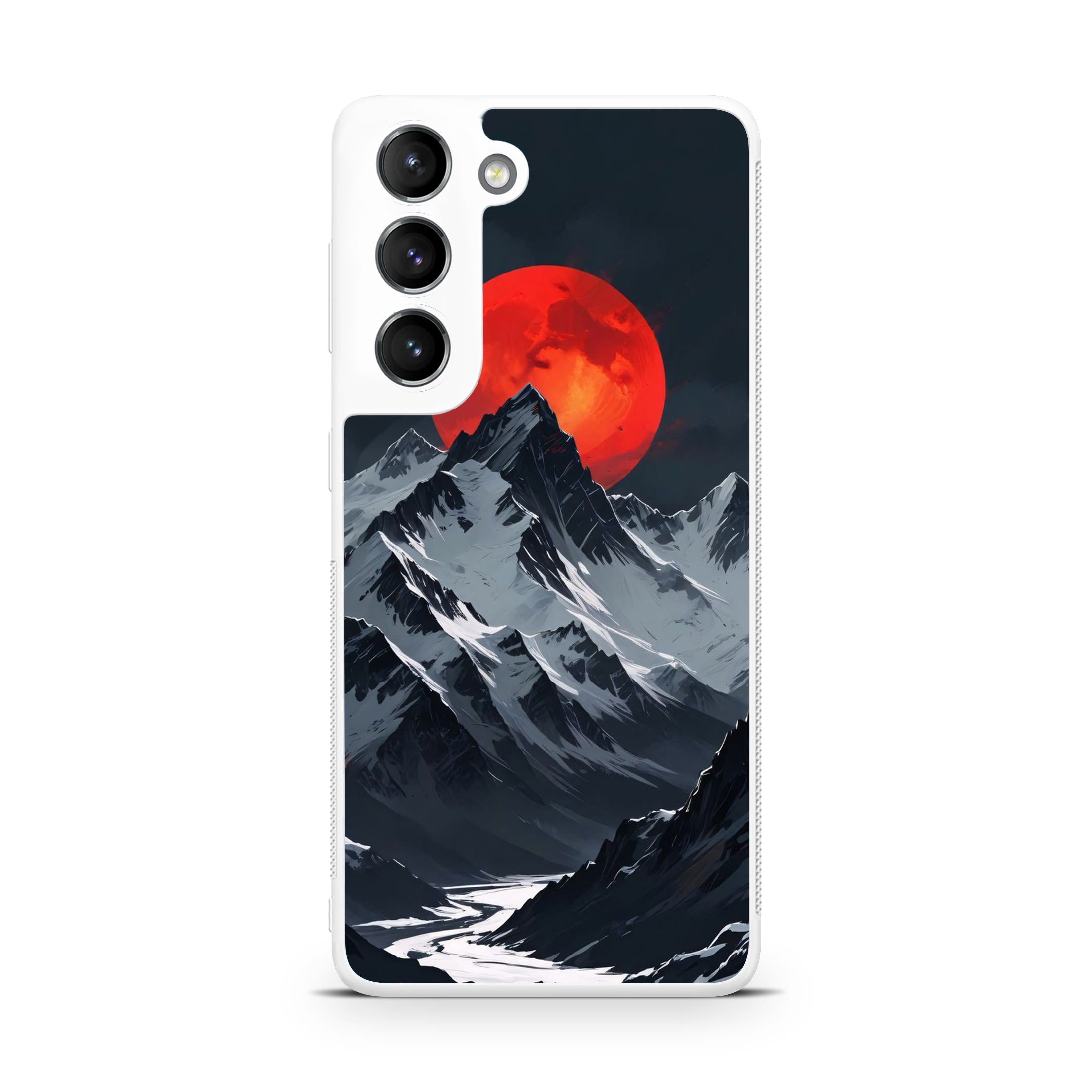 Crimson Eclipse The Mountain Samsung Galaxy S22 / S22 Plus Case