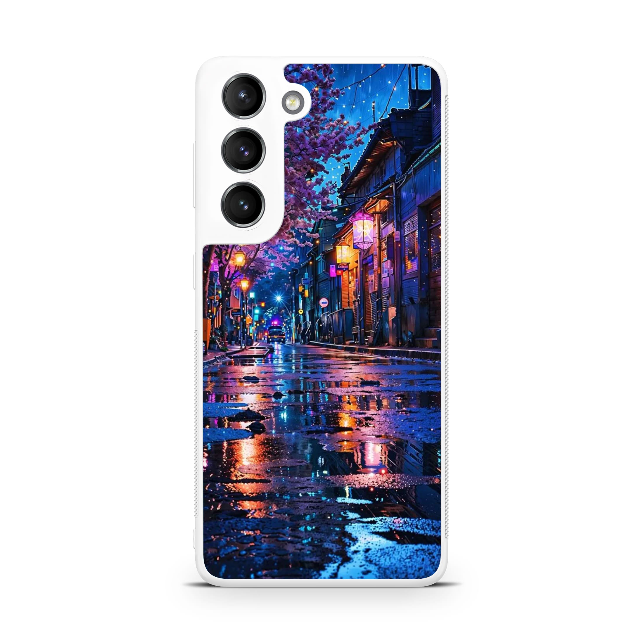 Midnight Sakura Glow Samsung Galaxy S22 / S22 Plus Case