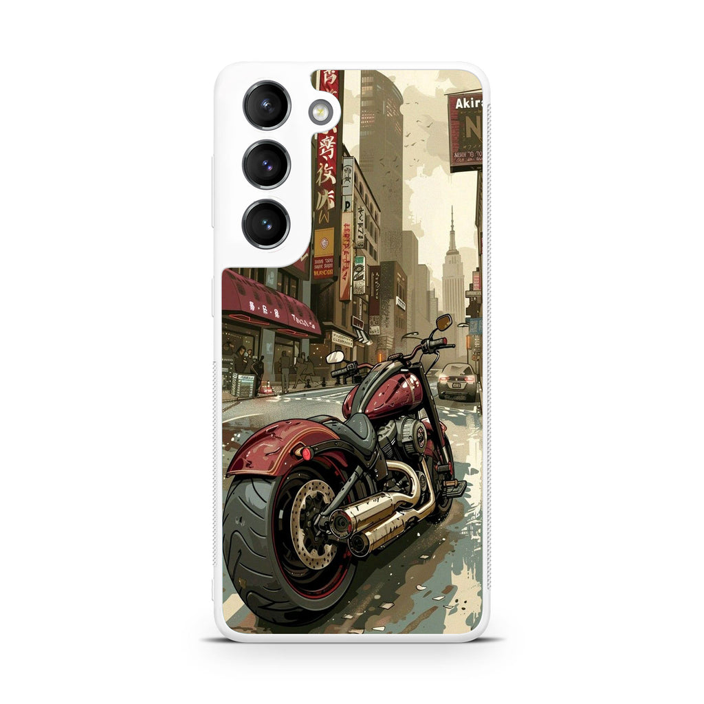 Motorcycle In Tokyo Streets Samsung Galaxy S22 / S22 Plus Case