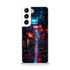 Neon Veins Of The Cyber City Samsung Galaxy S22 / S22 Plus Case