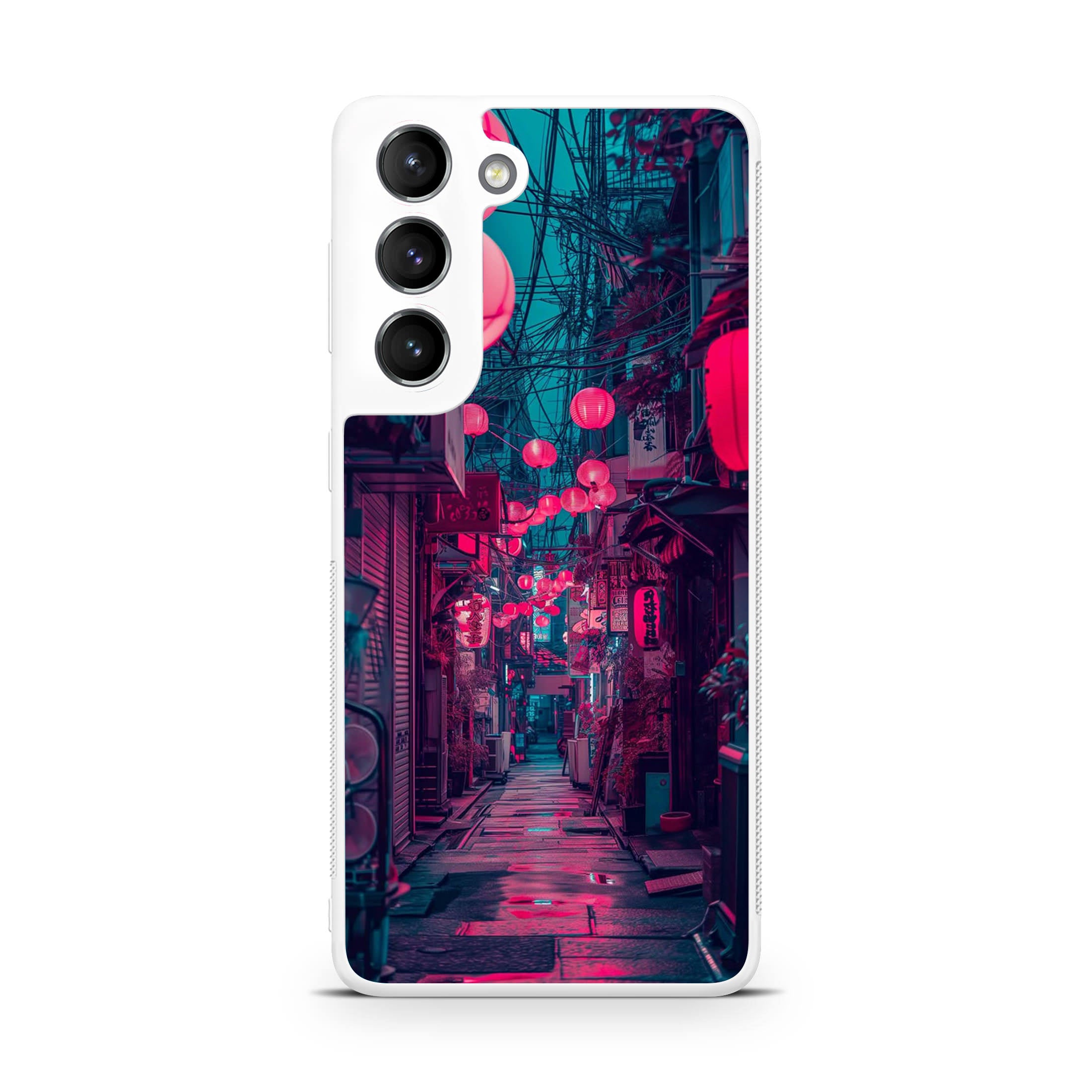 Neon Veins of the Night Market Samsung Galaxy S22 / S22 Plus Case