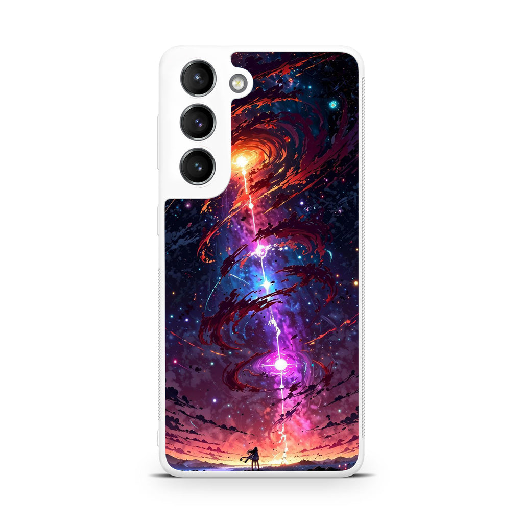 Stargazer at the Axis of Creation Samsung Galaxy S22 / S22 Plus Case