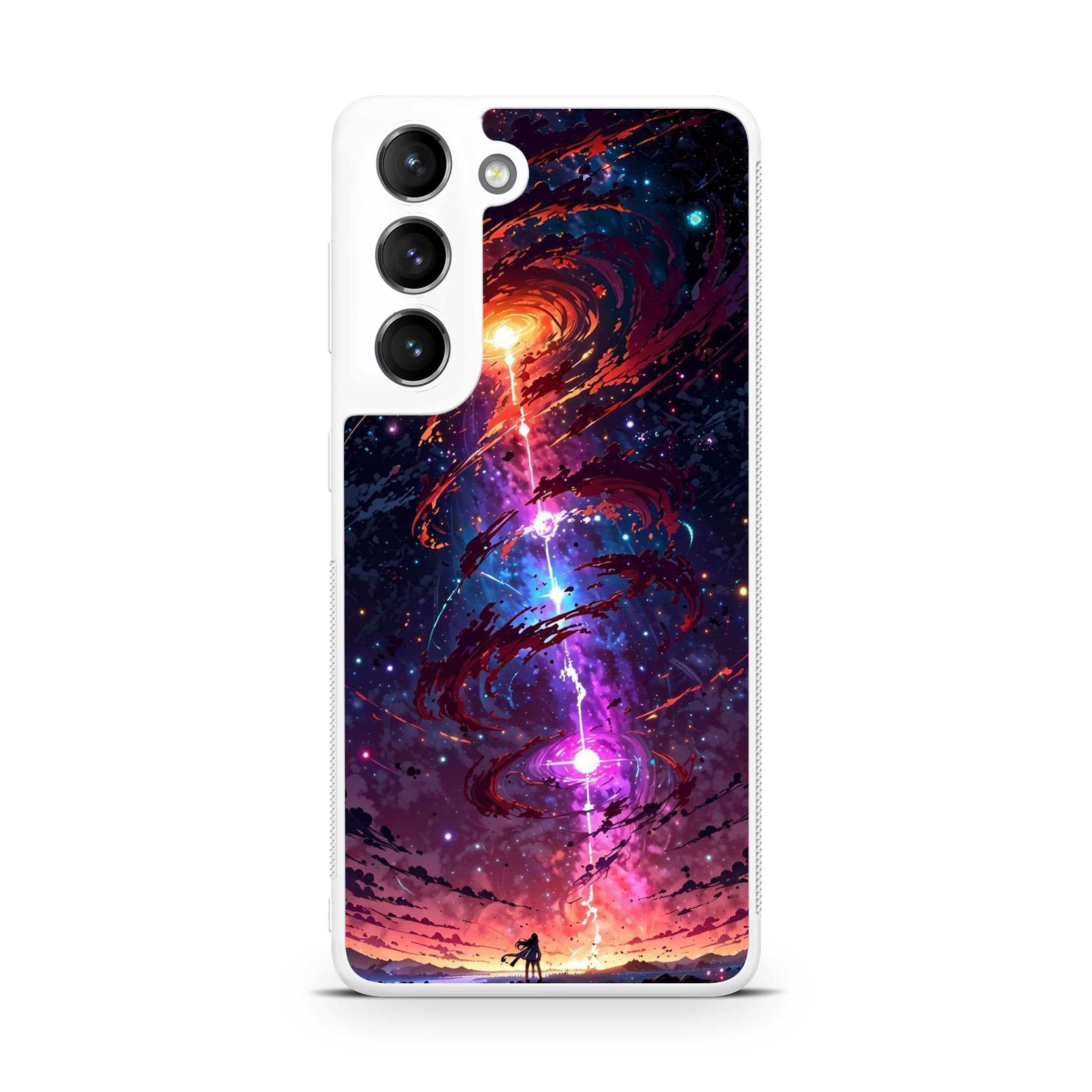 Stargazer at the Axis of Creation Samsung Galaxy S22 / S22 Plus Case