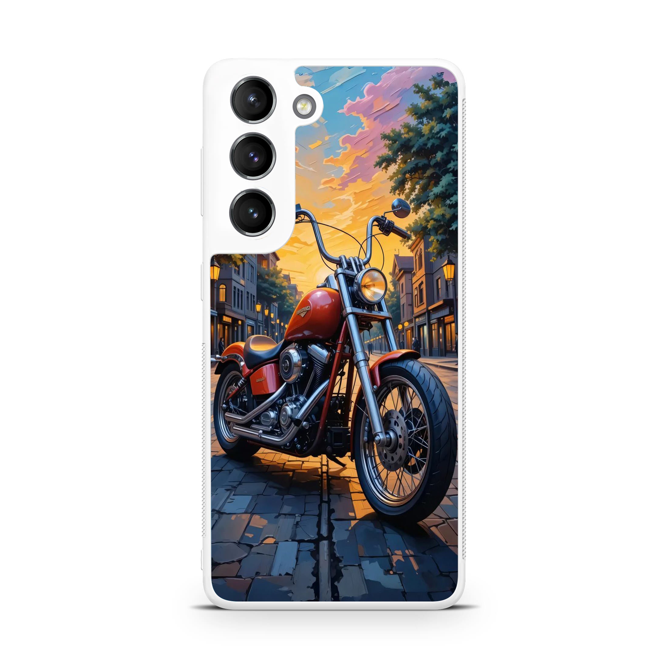 Sunset Thunder Ride Into the Glow Samsung Galaxy S22 / S22 Plus Case