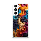 The Dance of Abstract Waves Samsung Galaxy S22 / S22 Plus Case