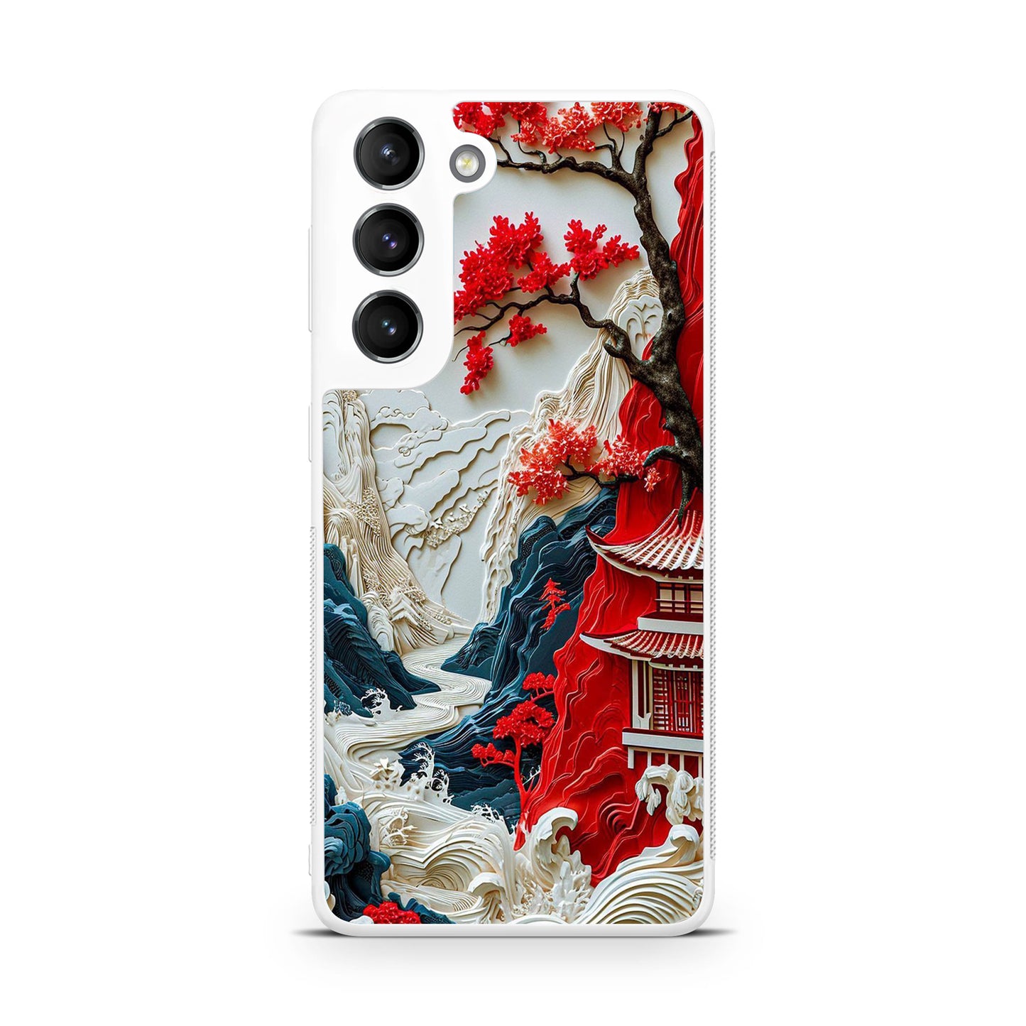 Whispers of the Crimson Zen Samsung Galaxy S22 / S22 Plus Case