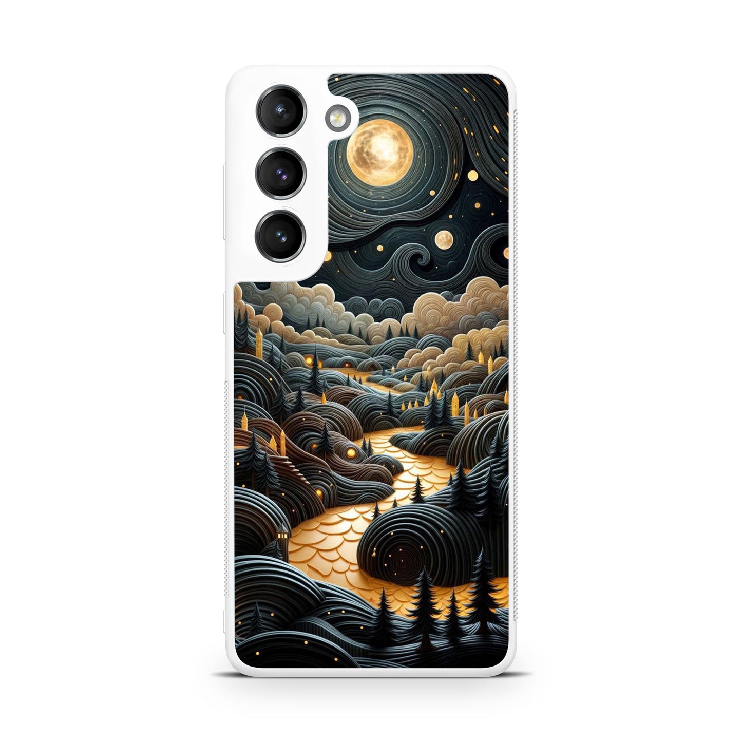Whispers of the Lunar Valley Samsung Galaxy S22 / S22 Plus Case