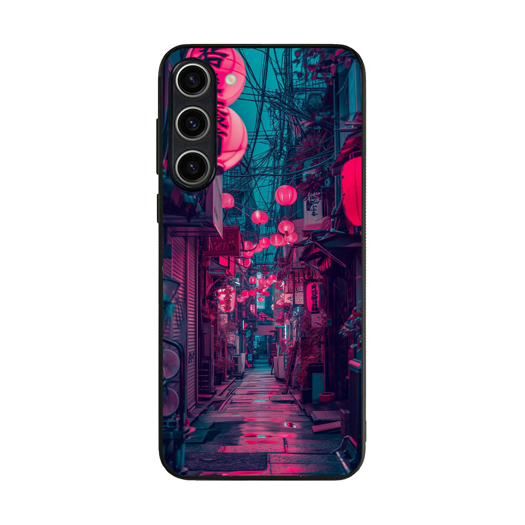 Neon Veins of the Night Market Samsung Galaxy S23 / S23 Plus Case