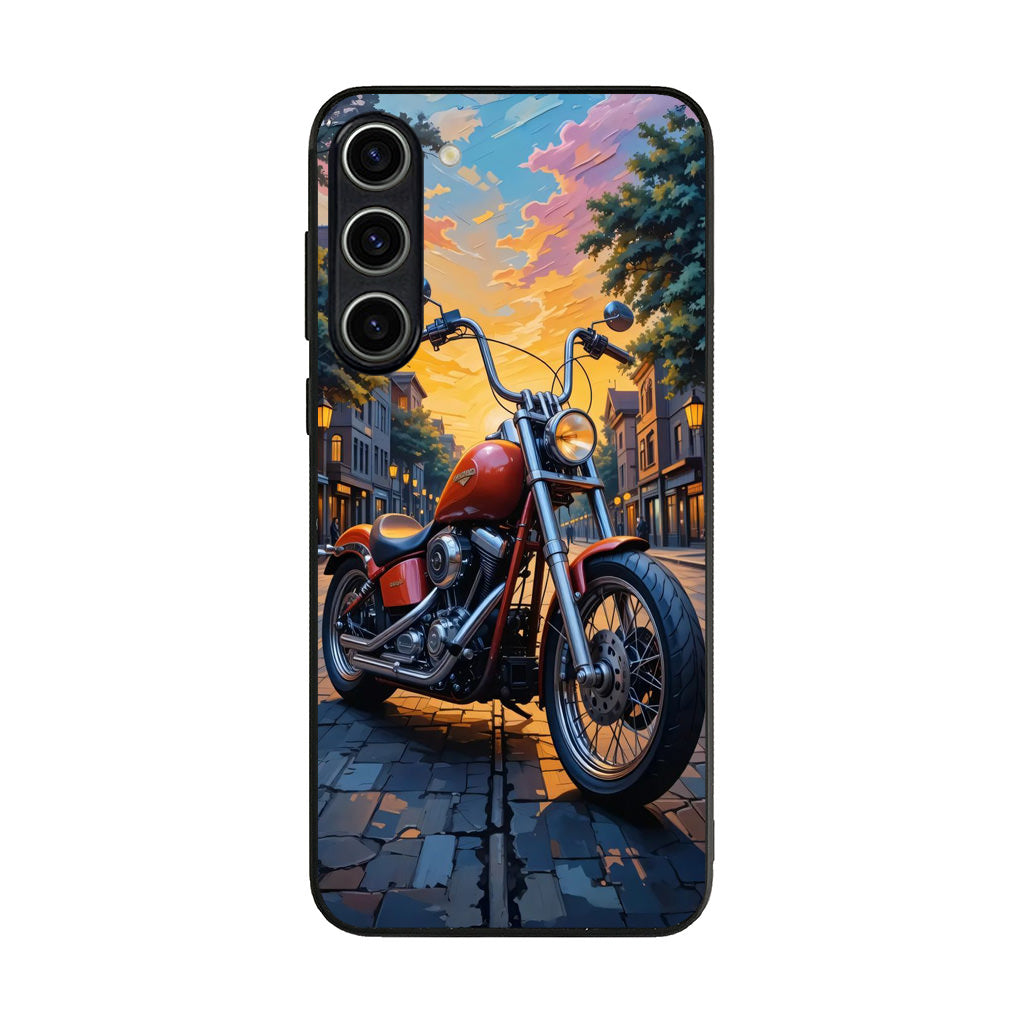 Sunset Thunder Ride Into the Glow Samsung Galaxy S23 / S23 Plus Case