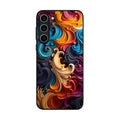 The Dance of Abstract Waves Samsung Galaxy S23 / S23 Plus Case