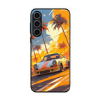 Turbo Dreams in Neon Palms Samsung Galaxy S23 / S23 Plus Case