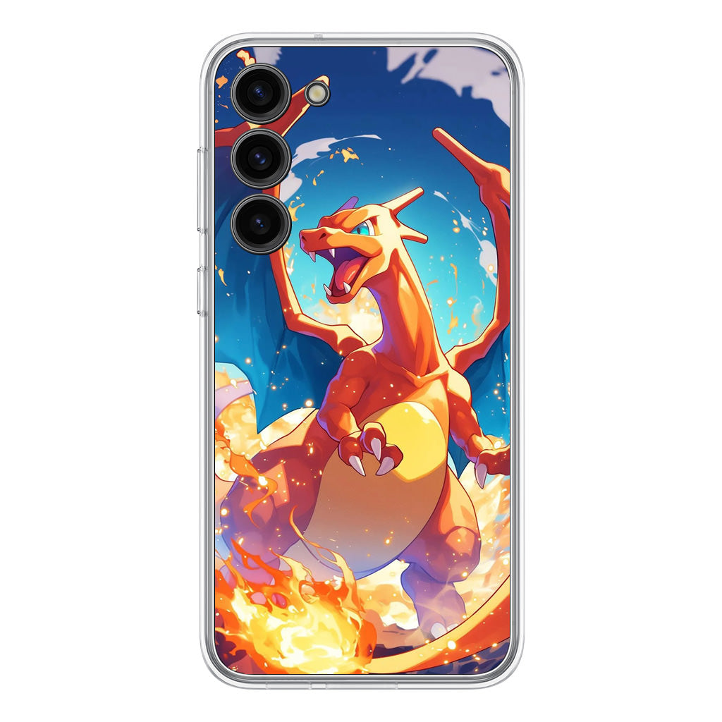 Charizard Crimson Storm Samsung Galaxy S23 / S23 Plus Case