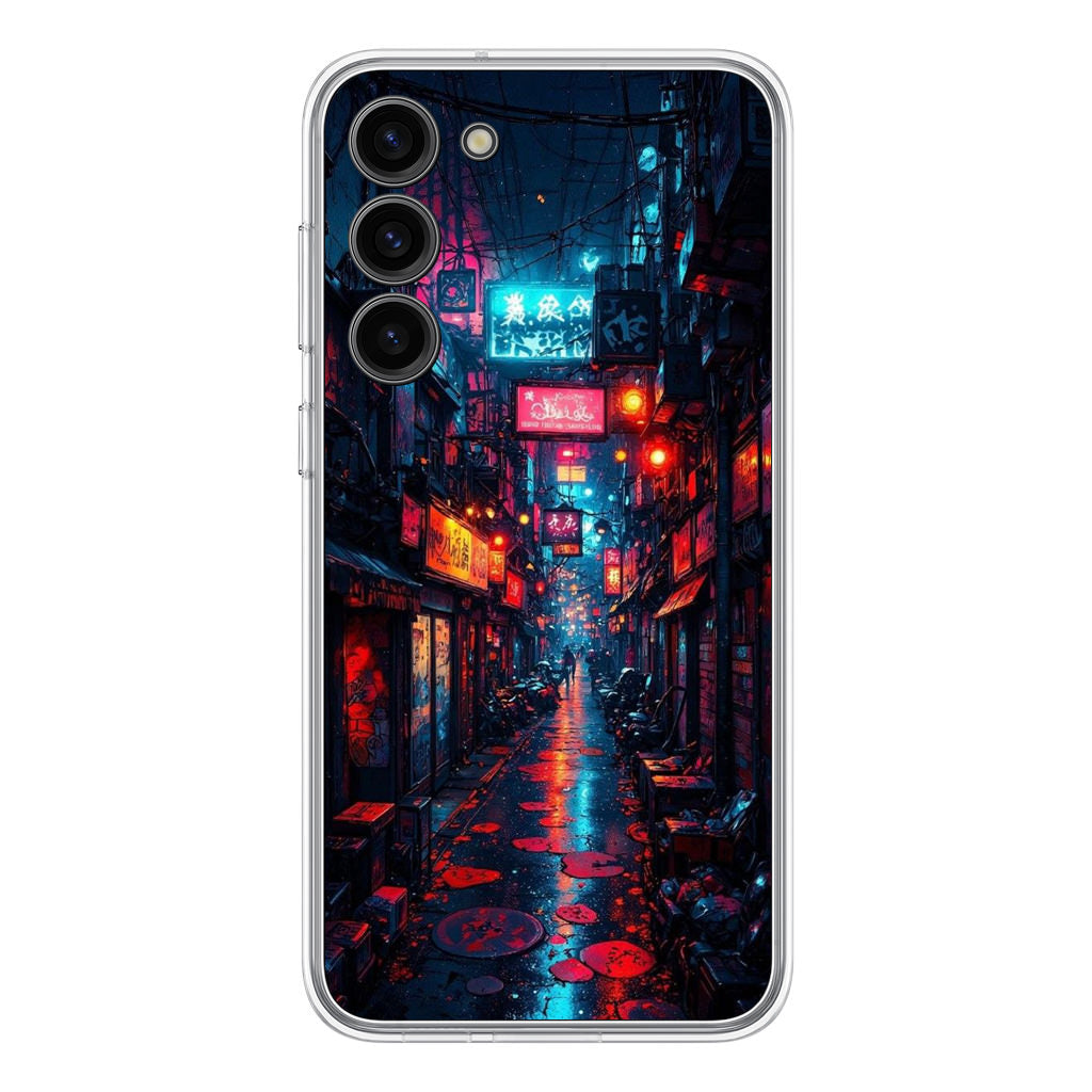 Neon Veins Of The Cyber City Samsung Galaxy S23 / S23 Plus Case
