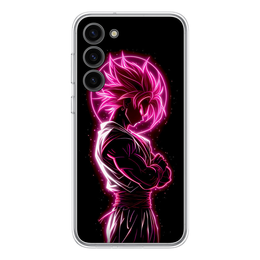Pink Radiant Saiyan Samsung Galaxy S23 / S23 Plus Case