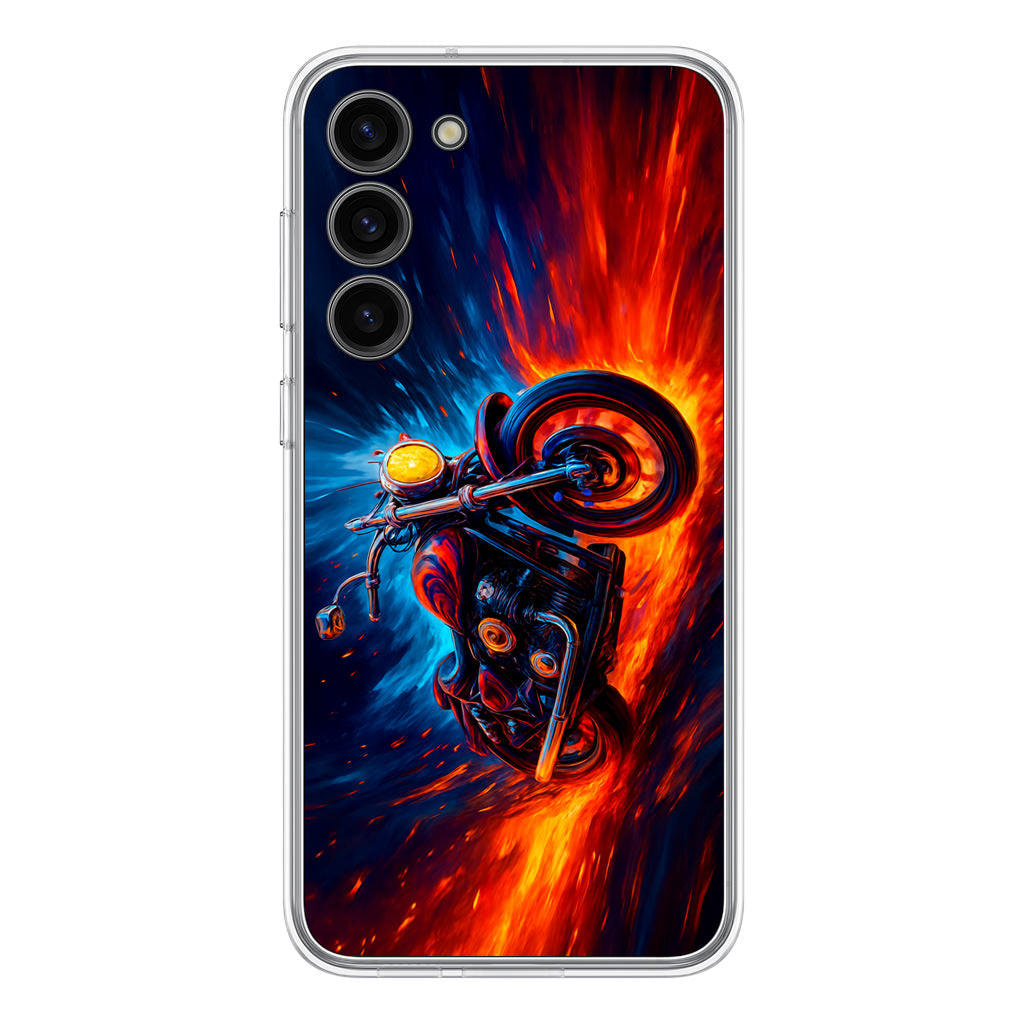 Ride Through Fire and Ice Samsung Galaxy S23 / S23 Plus Case