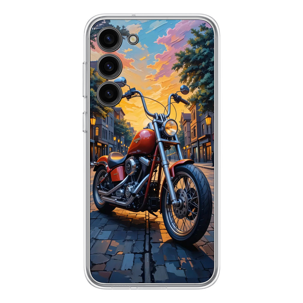 Sunset Thunder Ride Into the Glow Samsung Galaxy S23 / S23 Plus Case