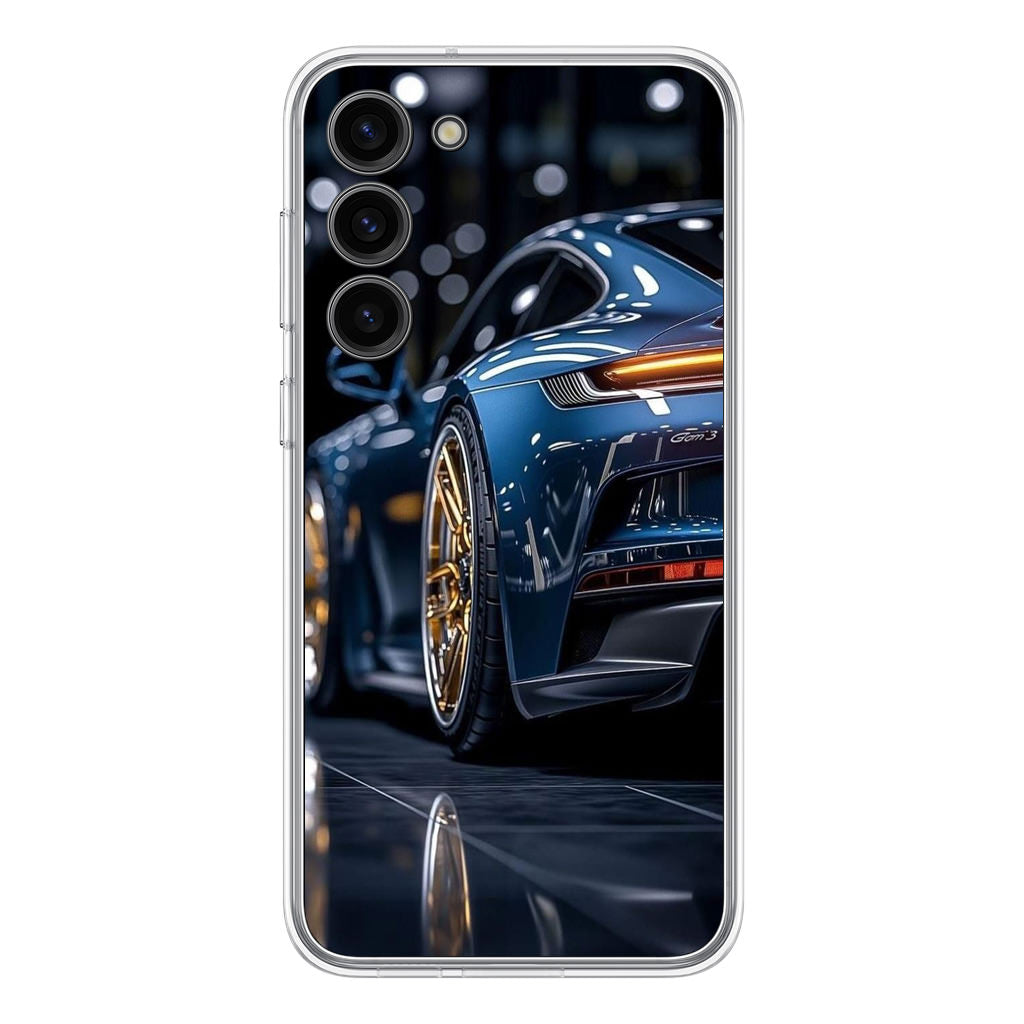 Velvet Thunder Elegance on Wheels Samsung Galaxy S23 / S23 Plus Case