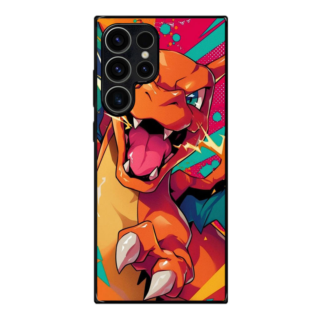 Blazing Fury Charizard Samsung Galaxy S23 Ultra Case